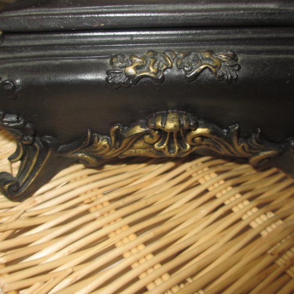 Vintage Carved trinket box JEWELRY BOX TRINKET BOX STORAGE - Picture 6 of 15